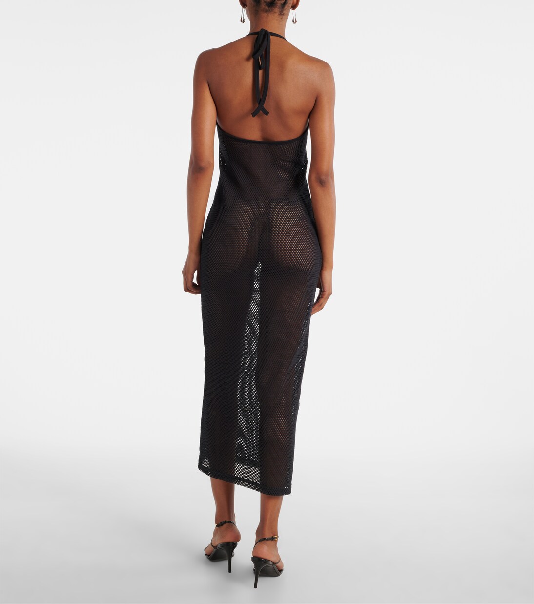 Robe midi Holistic en coton | Courrèges