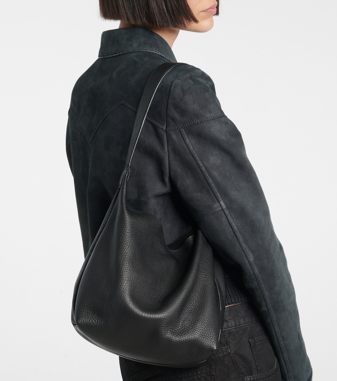 Schultertasche Isa aus Leder | The Row