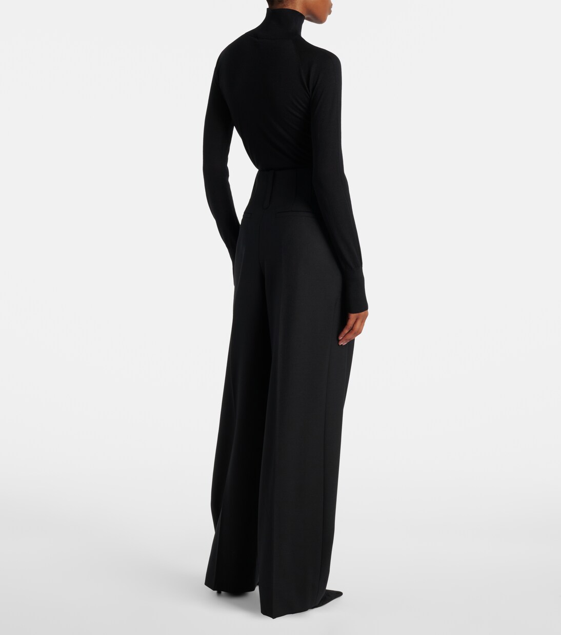 Weite High-Rise Hose | Victoria Beckham
