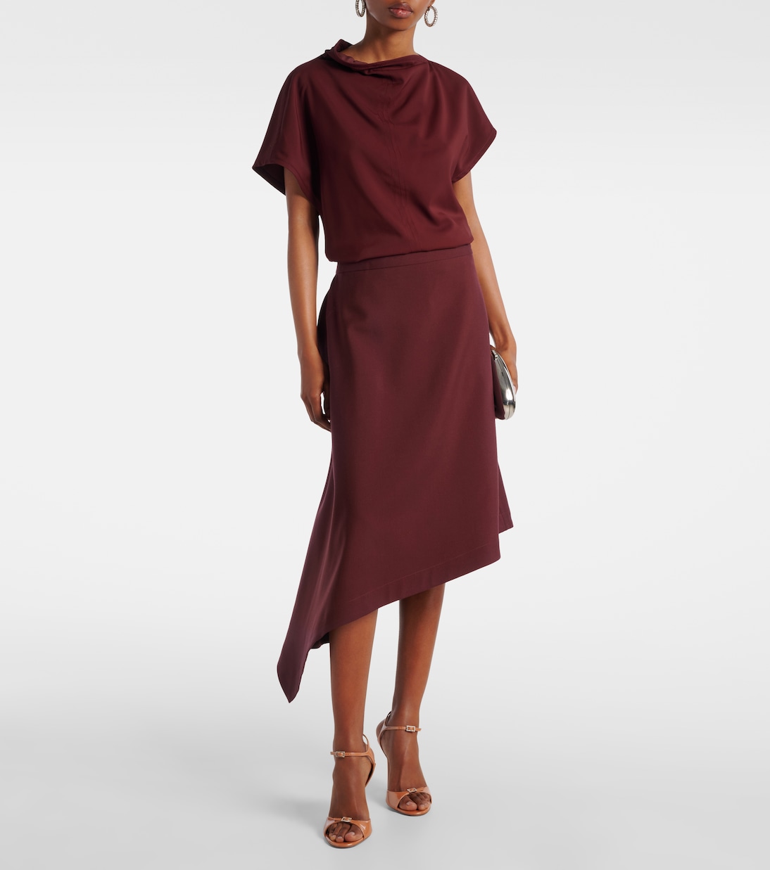 Sandalen Adut 105 aus Lackleder | Amina Muaddi