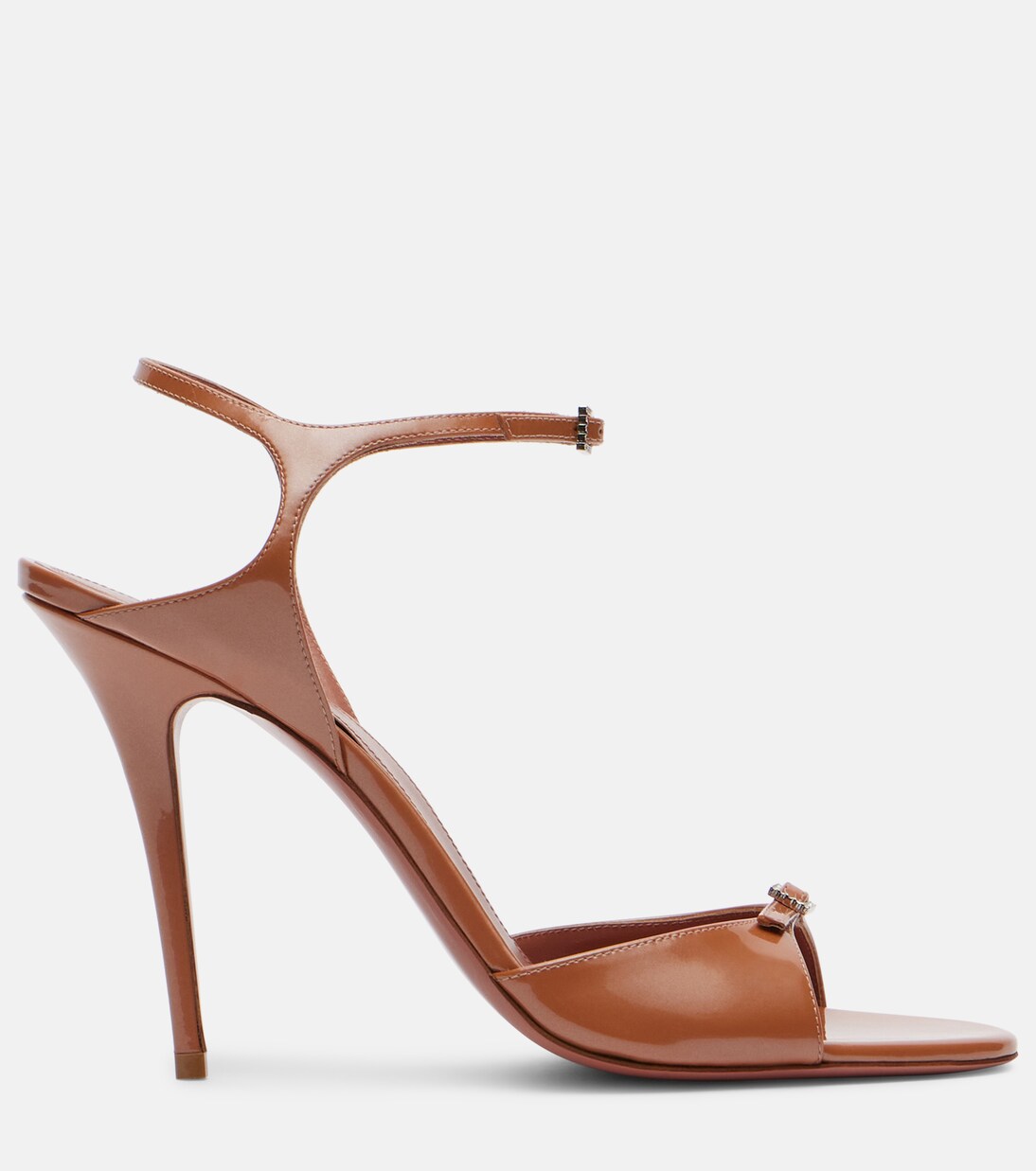 Sandalen Adut 105 aus Lackleder | Amina Muaddi