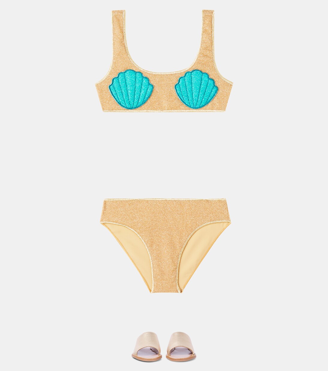 Embroidered Lumière bikini  | Oséree Kids