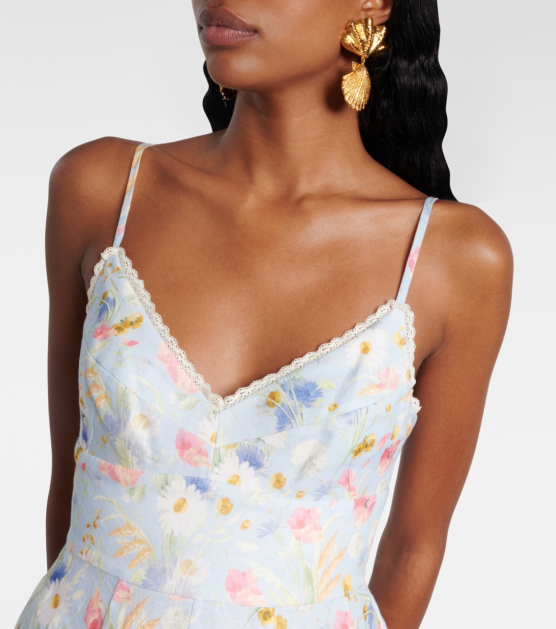 Minikleid Lucky aus Leinen | Zimmermann