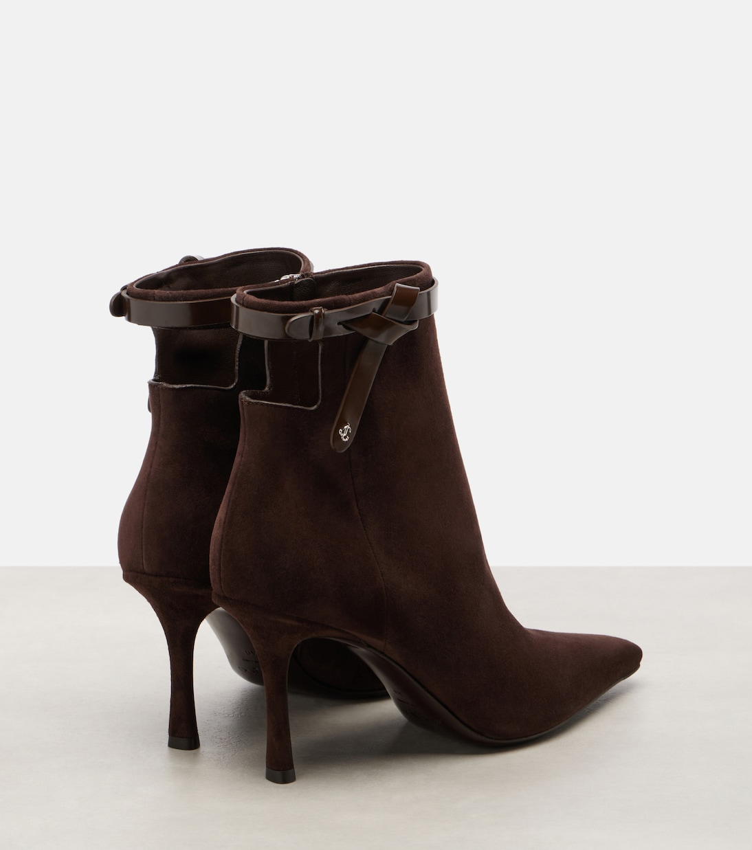 Bottines Camie 85 en daim | Jimmy Choo