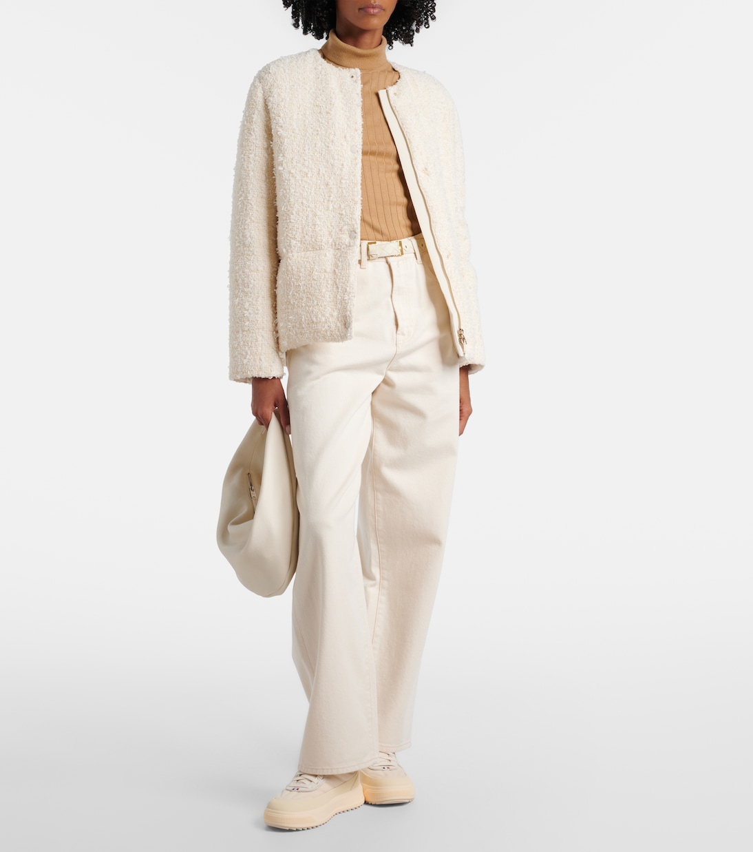 Monpulse Altive leather-trimmed sneakers | Moncler