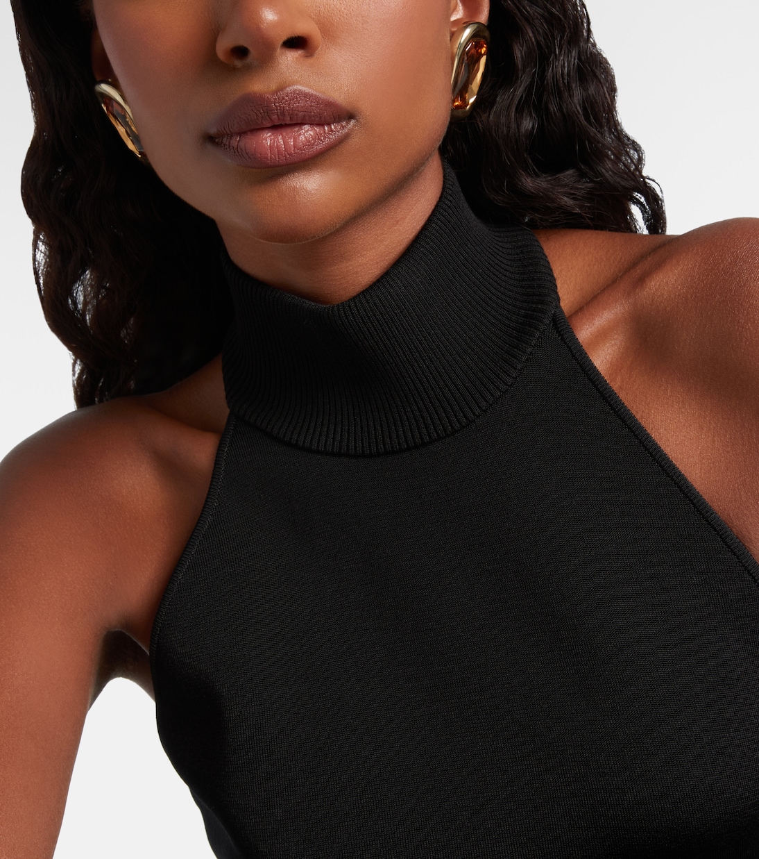 Sculptural Crystal embellished earrings  | Givenchy