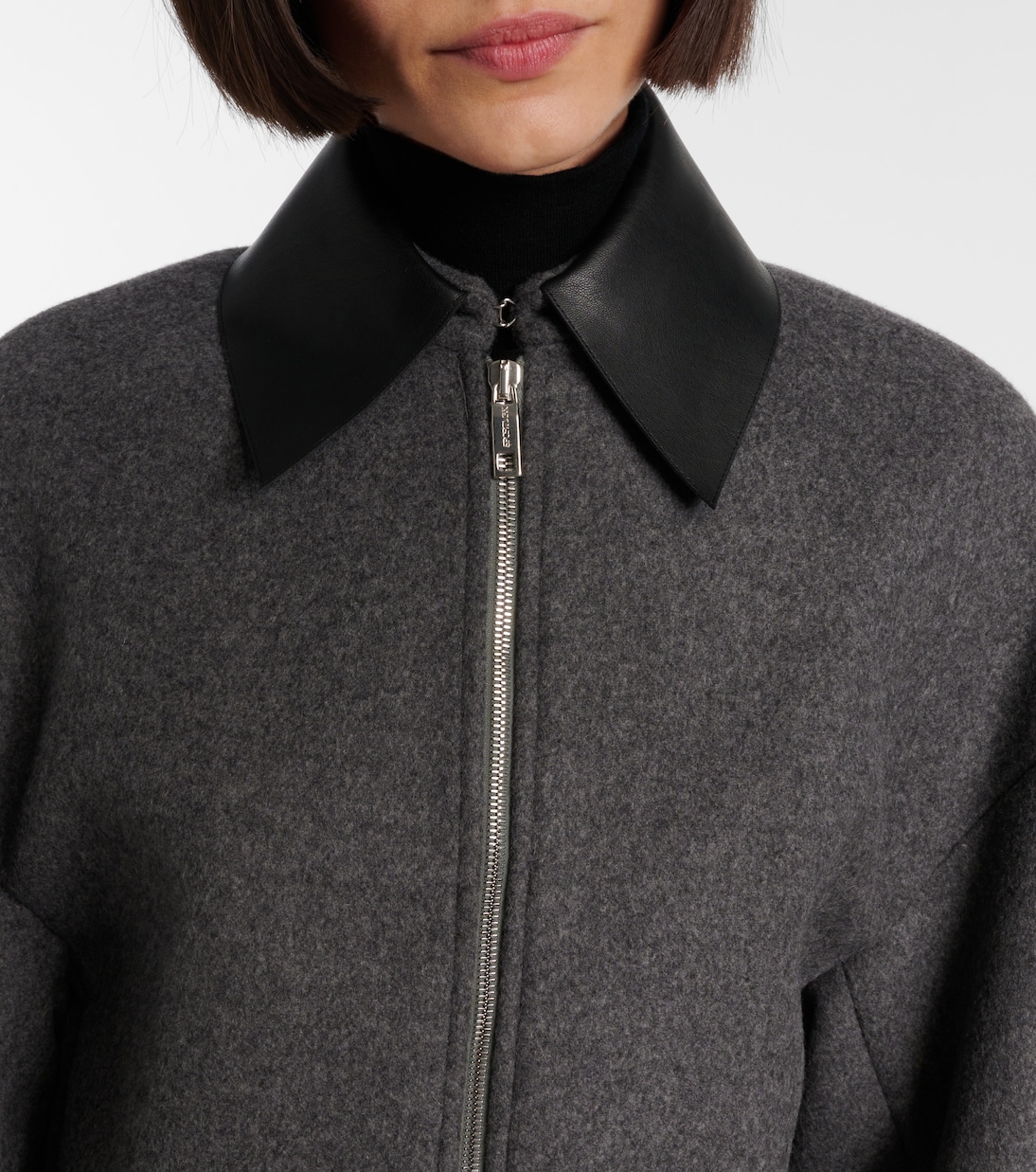 Vacuo cropped virgin wool jacket | Sportmax