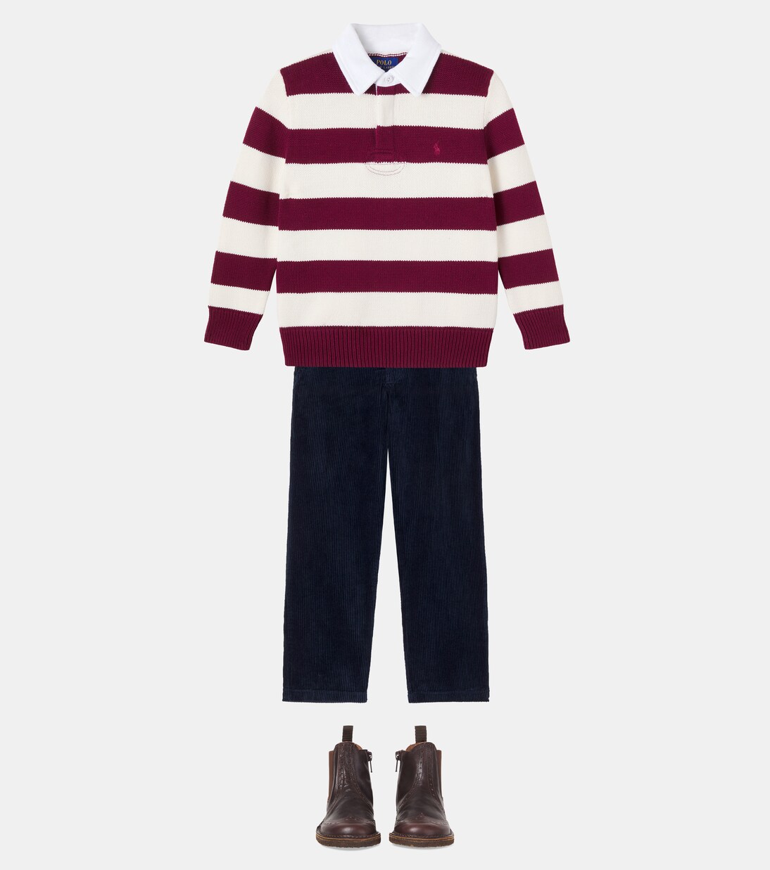 Perforated leather boots | PèPè