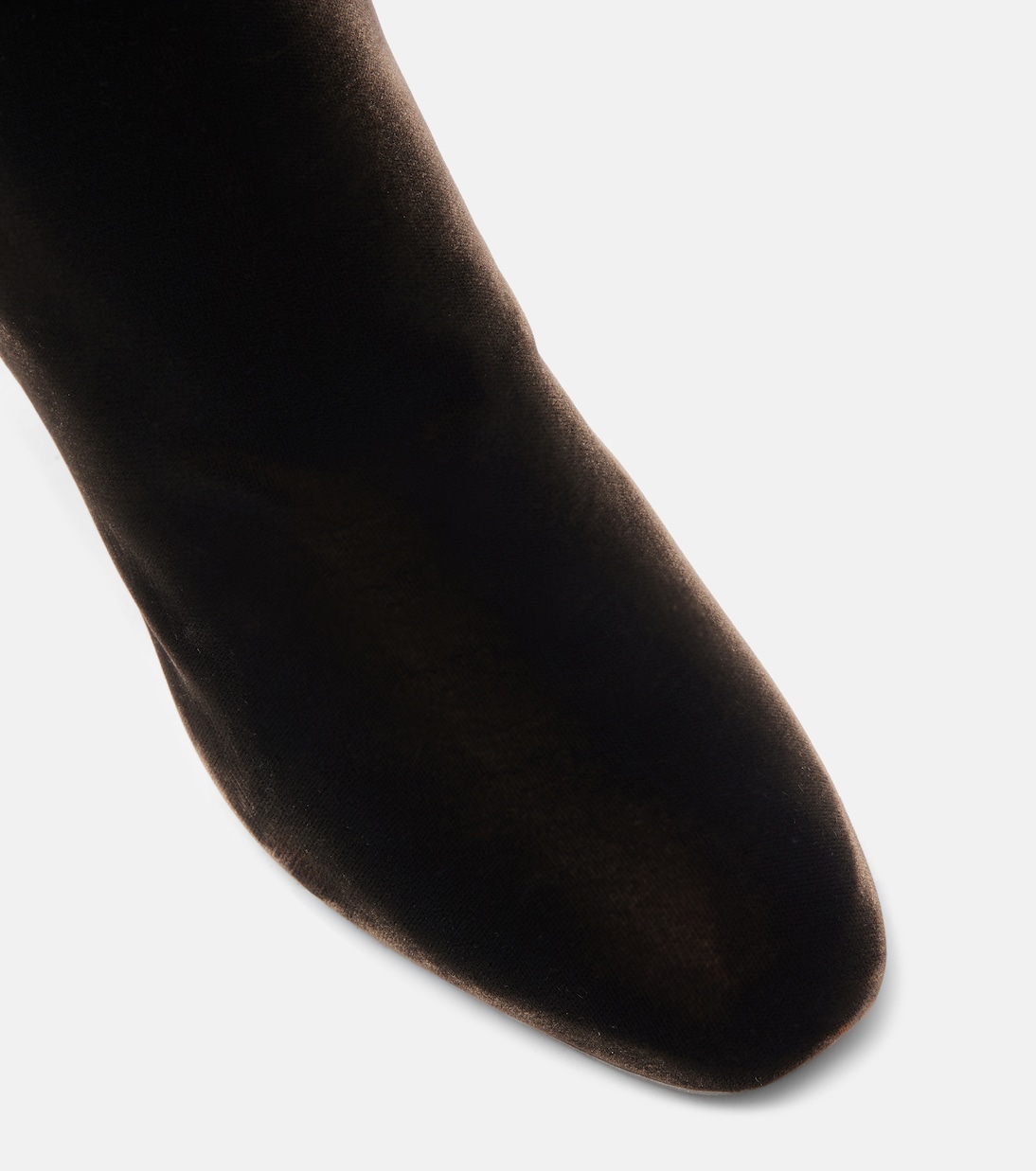 Very Bow 85 velvet ankle boots | Aquazzura