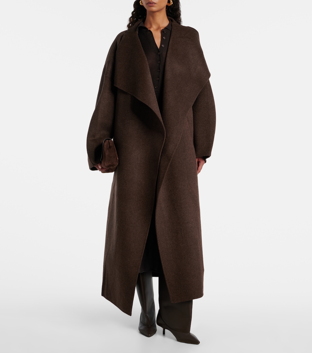 Leroy wool-blend coat | The Frankie Shop