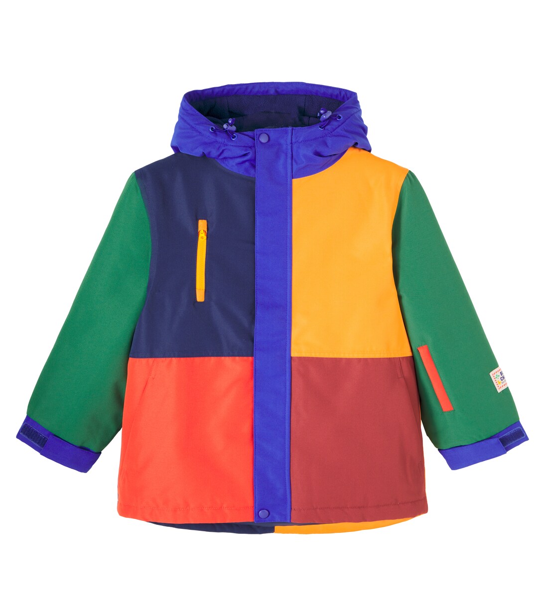 Multicolored Tiles ski jacket | Bobo Choses