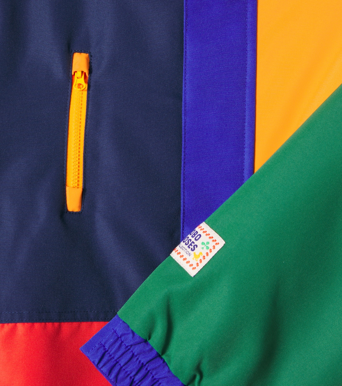 Multicolored Tiles ski jacket | Bobo Choses