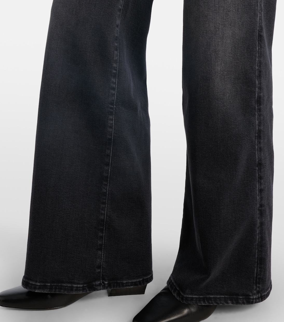 Lotta high-rise wide-leg jeans | 7 For All Mankind