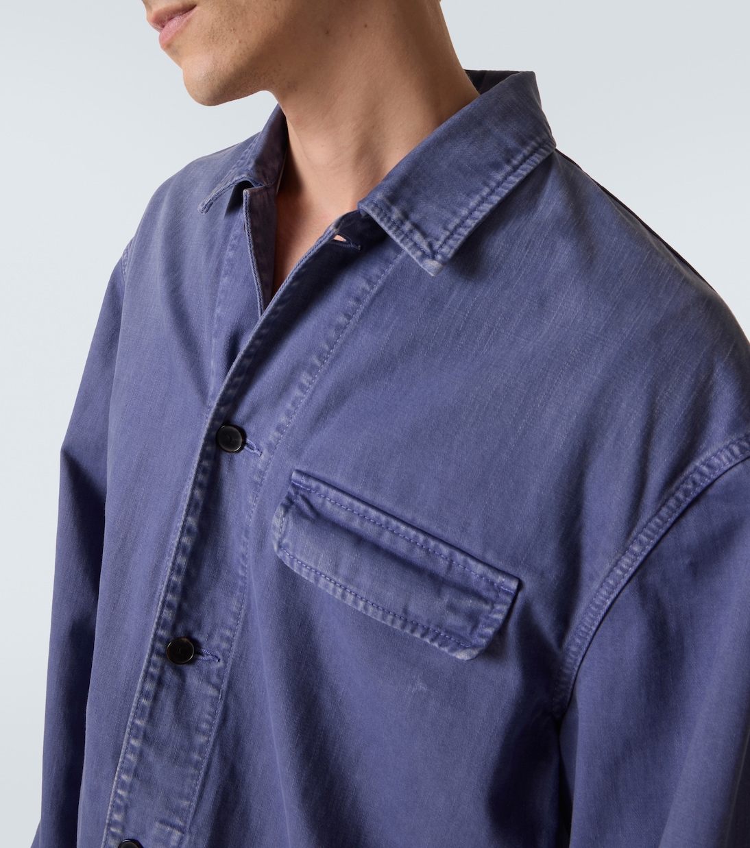 Kostas denim overshirt | Calvin Klein Collection