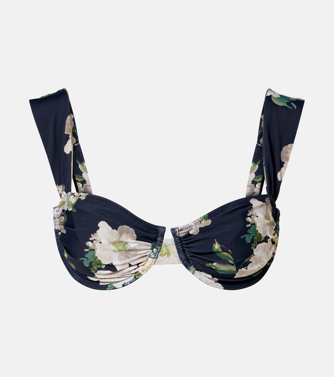 Liz floral bikini top | Montce