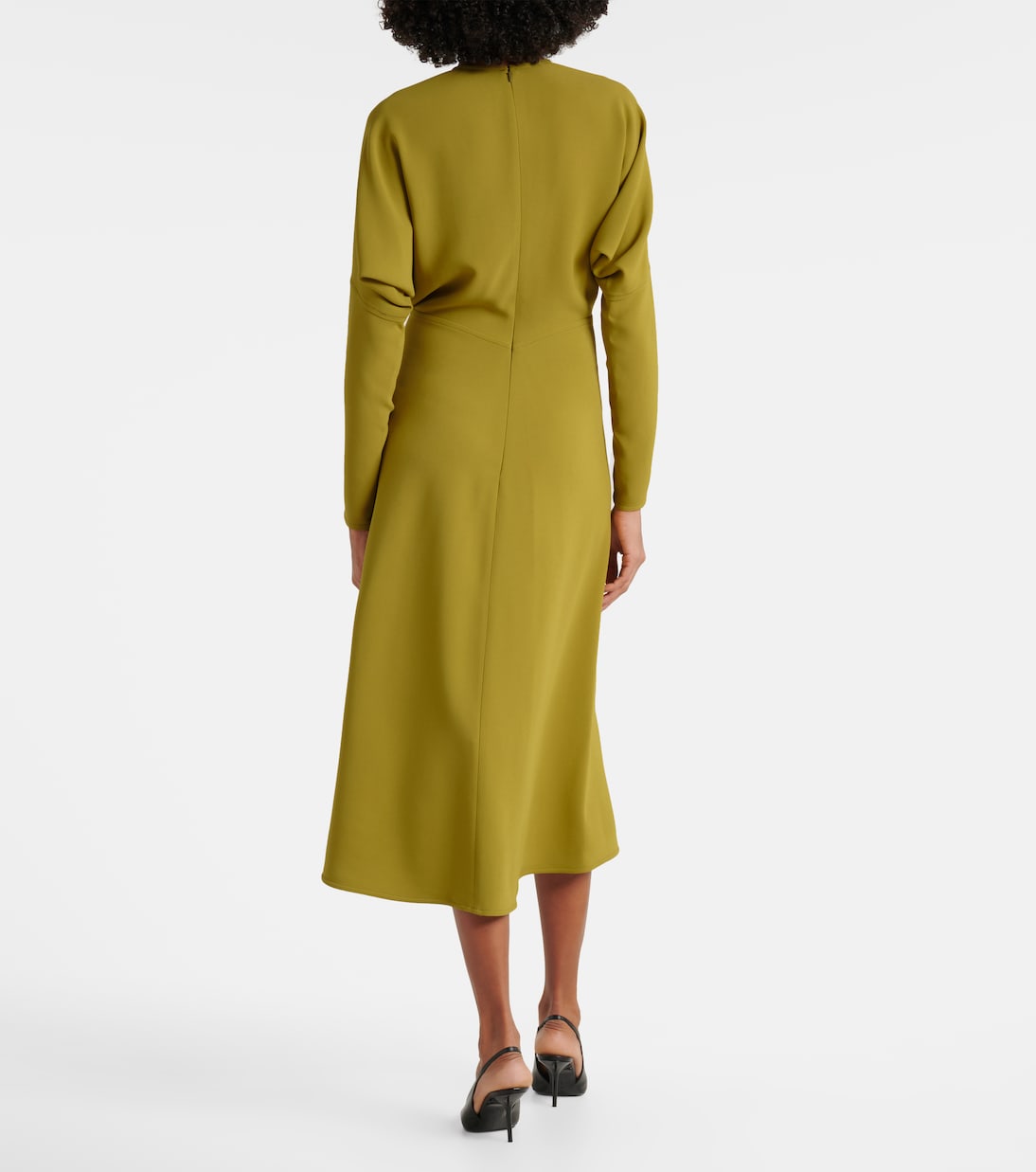 Dolman cady midi dress | Victoria Beckham