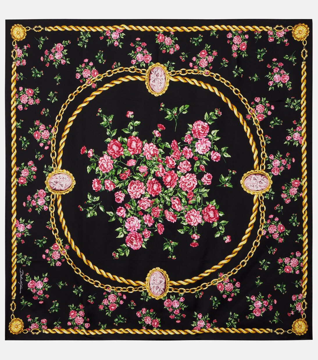 Floral silk scarf | Dolce&Gabbana