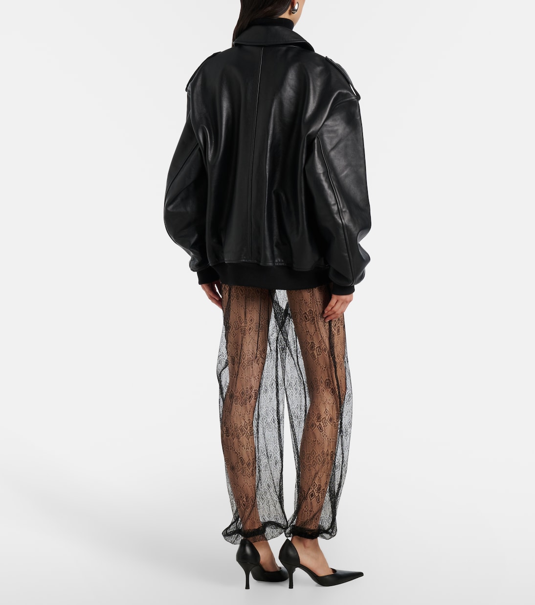 Orissa sheer wide-leg pants | The Frankie Shop