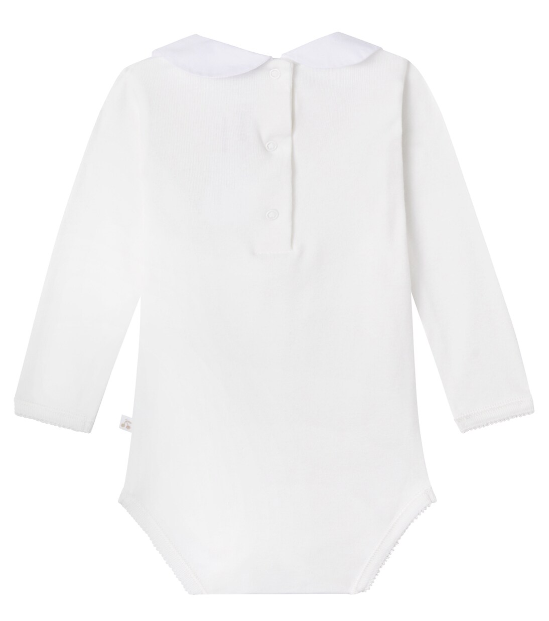 Baby Cygne embroidered cotton bodysuit | Bonpoint