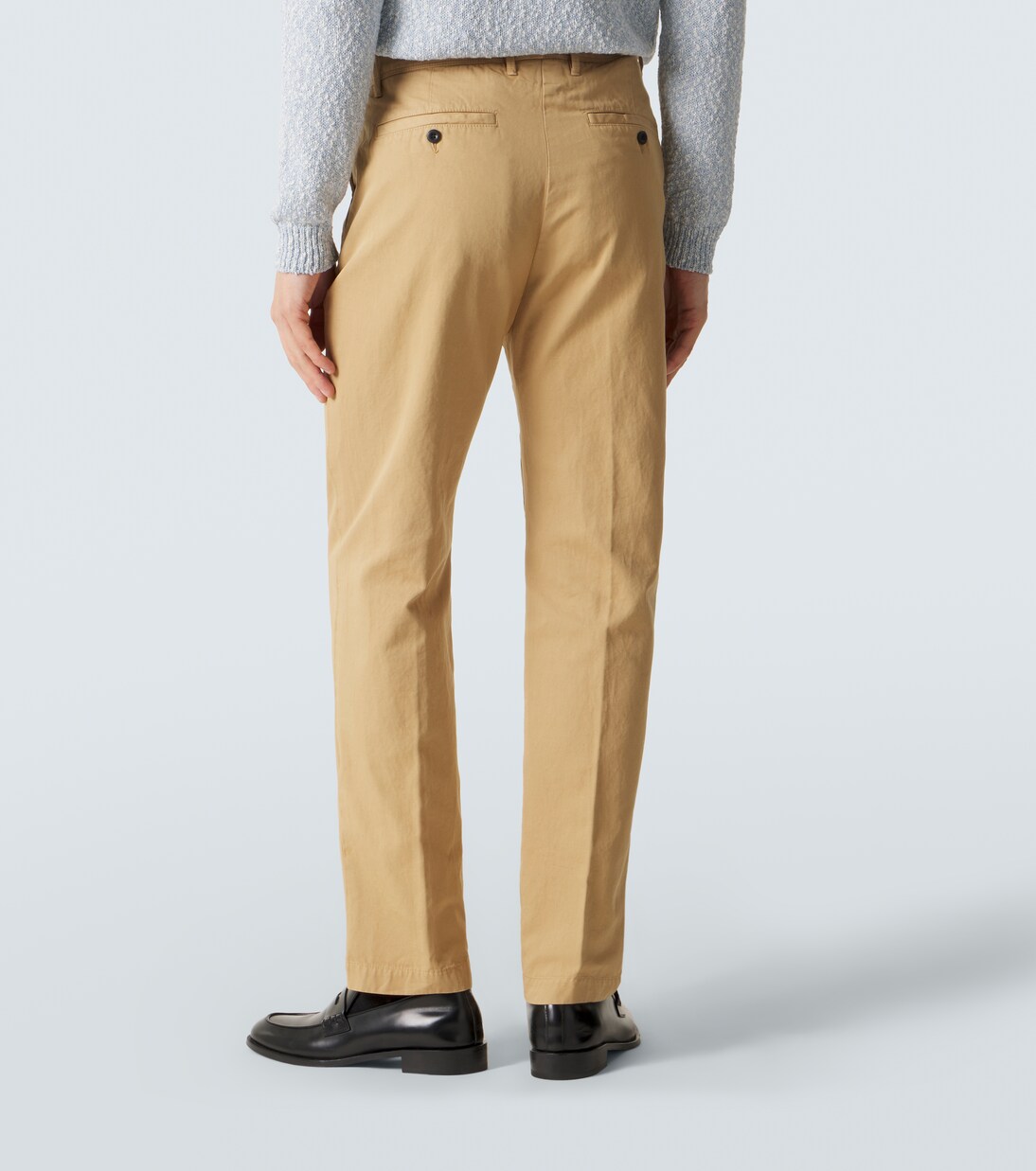 Pantaloni slim in cotone e lino | Slowear
