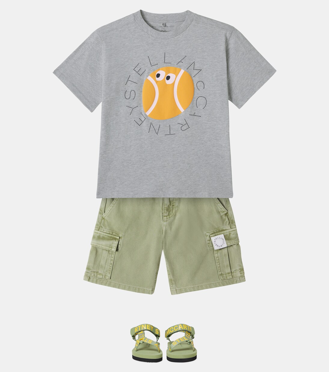 Canvas cargo shorts | Stella McCartney Kids