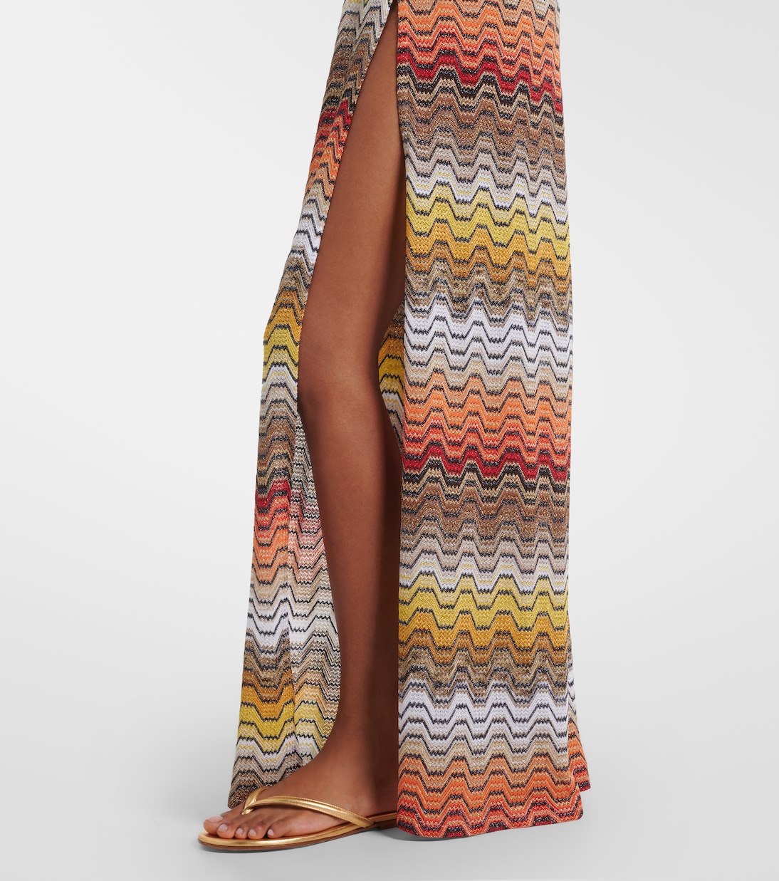 Wave lamé jumpsuit | Missoni