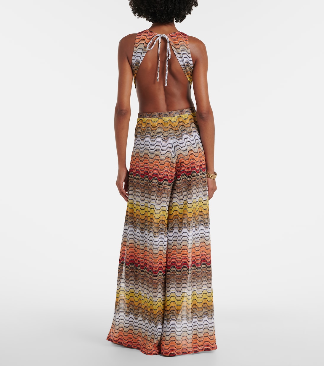 Wave lamé jumpsuit | Missoni