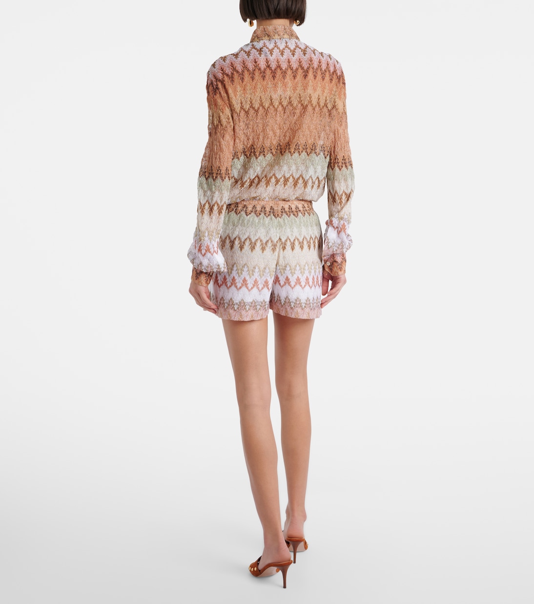Lamé shorts | Missoni