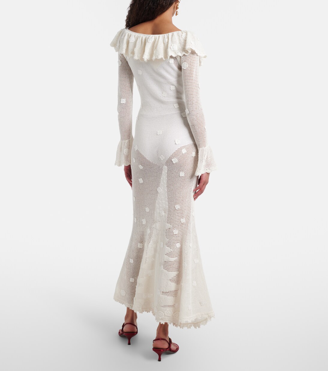 Embellished midi dress | Self-Portrait