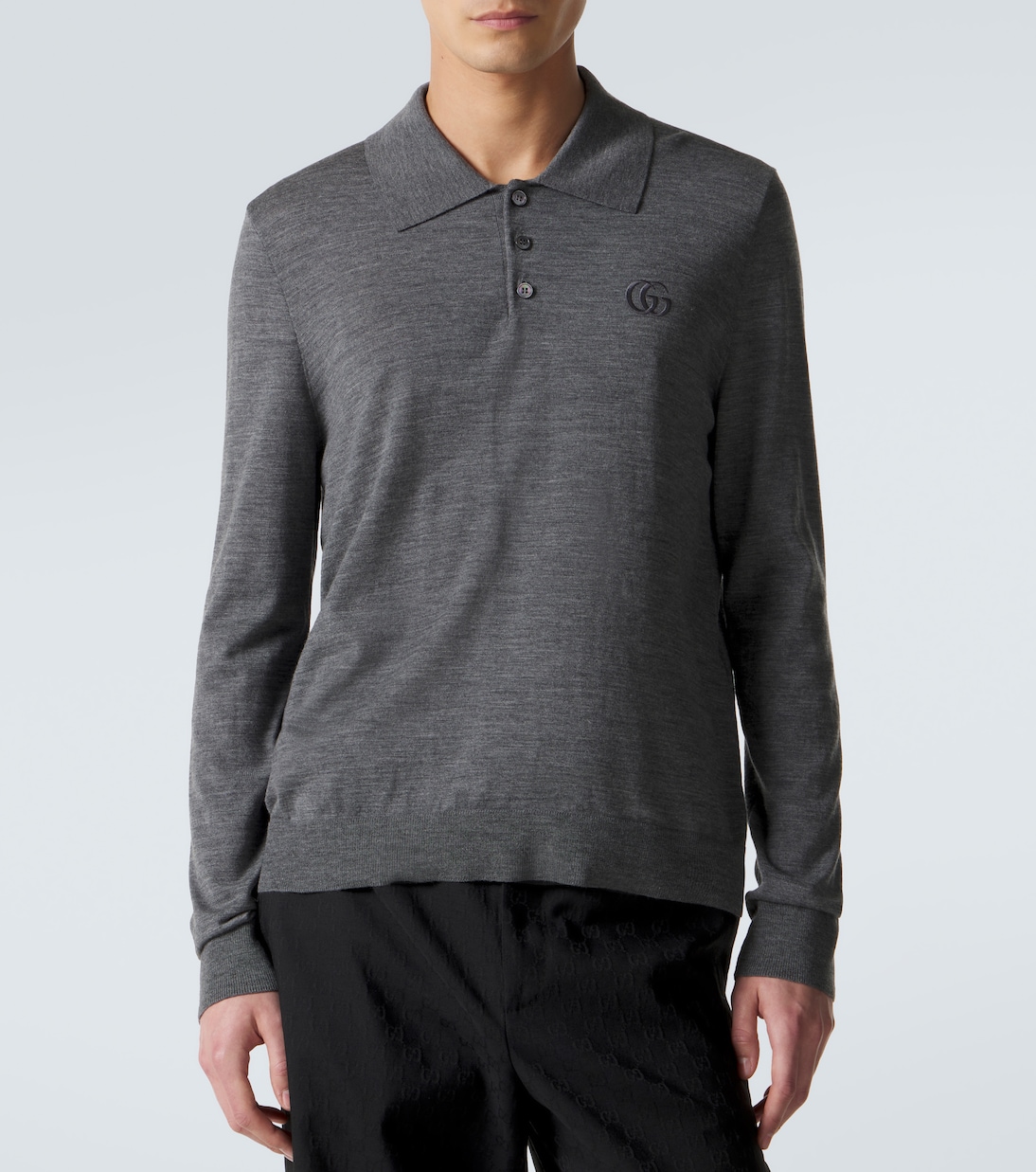 Polopullover Double G aus Wolle | Gucci