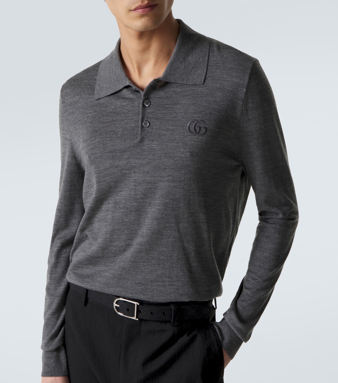 Polopullover Double G aus Wolle | Gucci