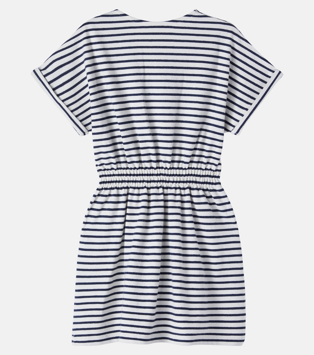 Striped cotton dress | Bonpoint