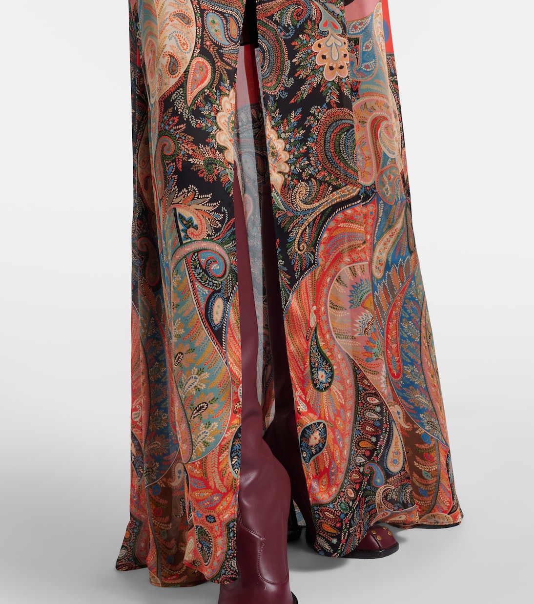 Paisley silk gown | Etro