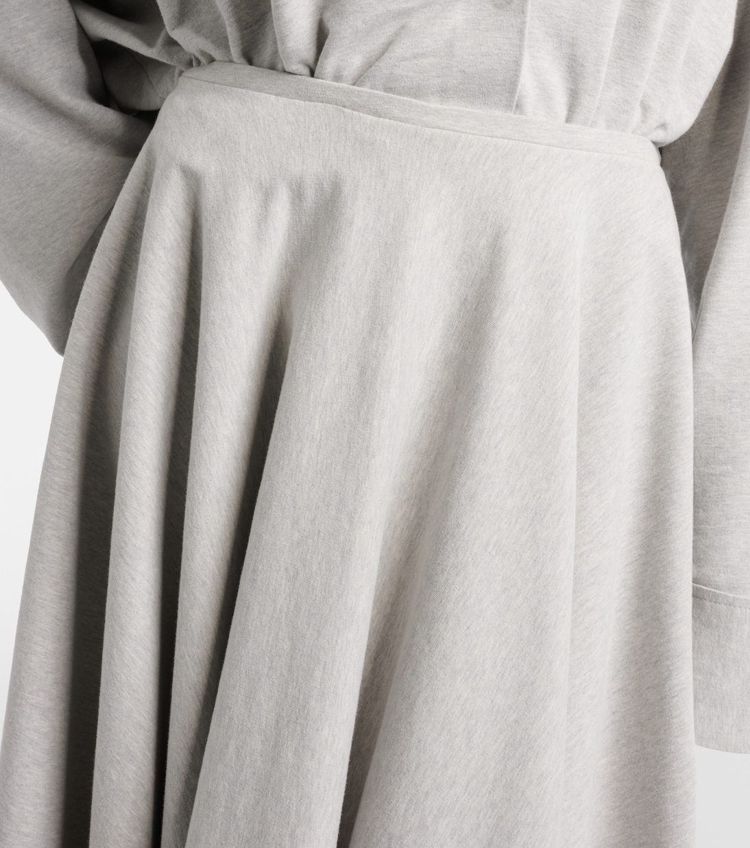 Jupe midi en coton mélangé | Norma Kamali