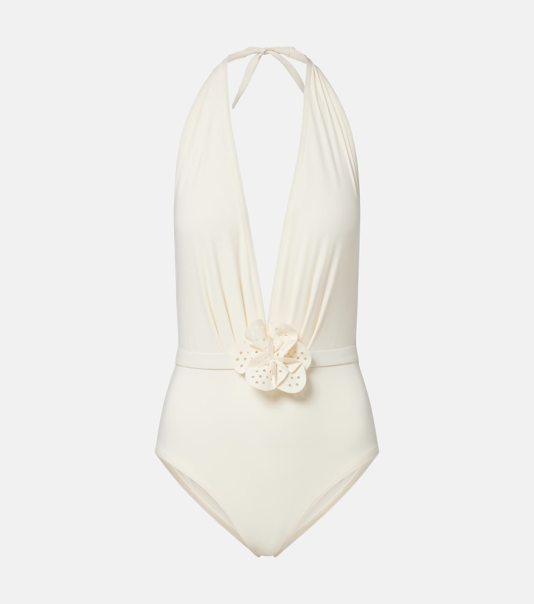 Rosetta halterneck swimsuit | Karla Colletto