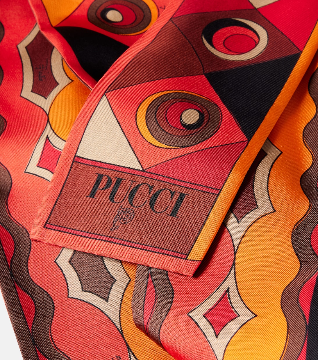 Tuch Manuba aus Seiden-Twill | Pucci