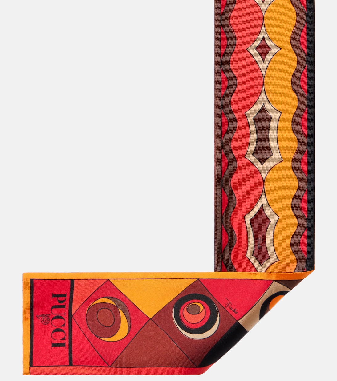 Tuch Manuba aus Seiden-Twill | Pucci