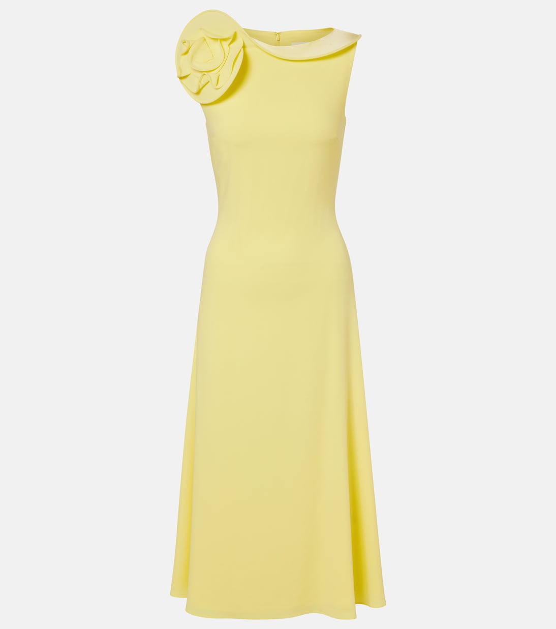 Robe de cocktail à appliqué floral | Roland Mouret
