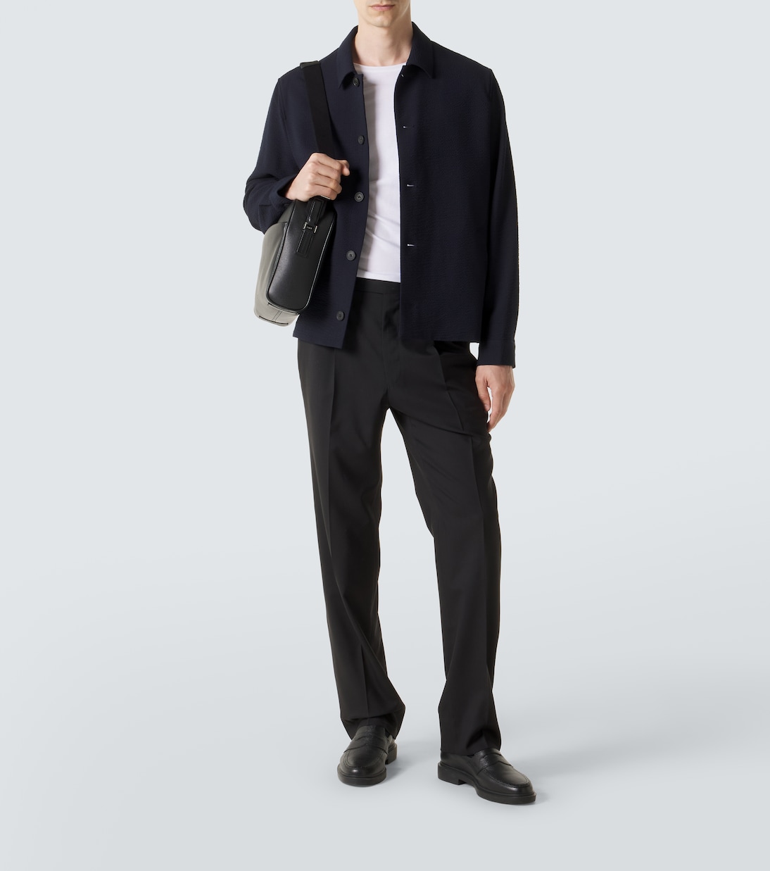 Wool-blend jacket | Sunspel