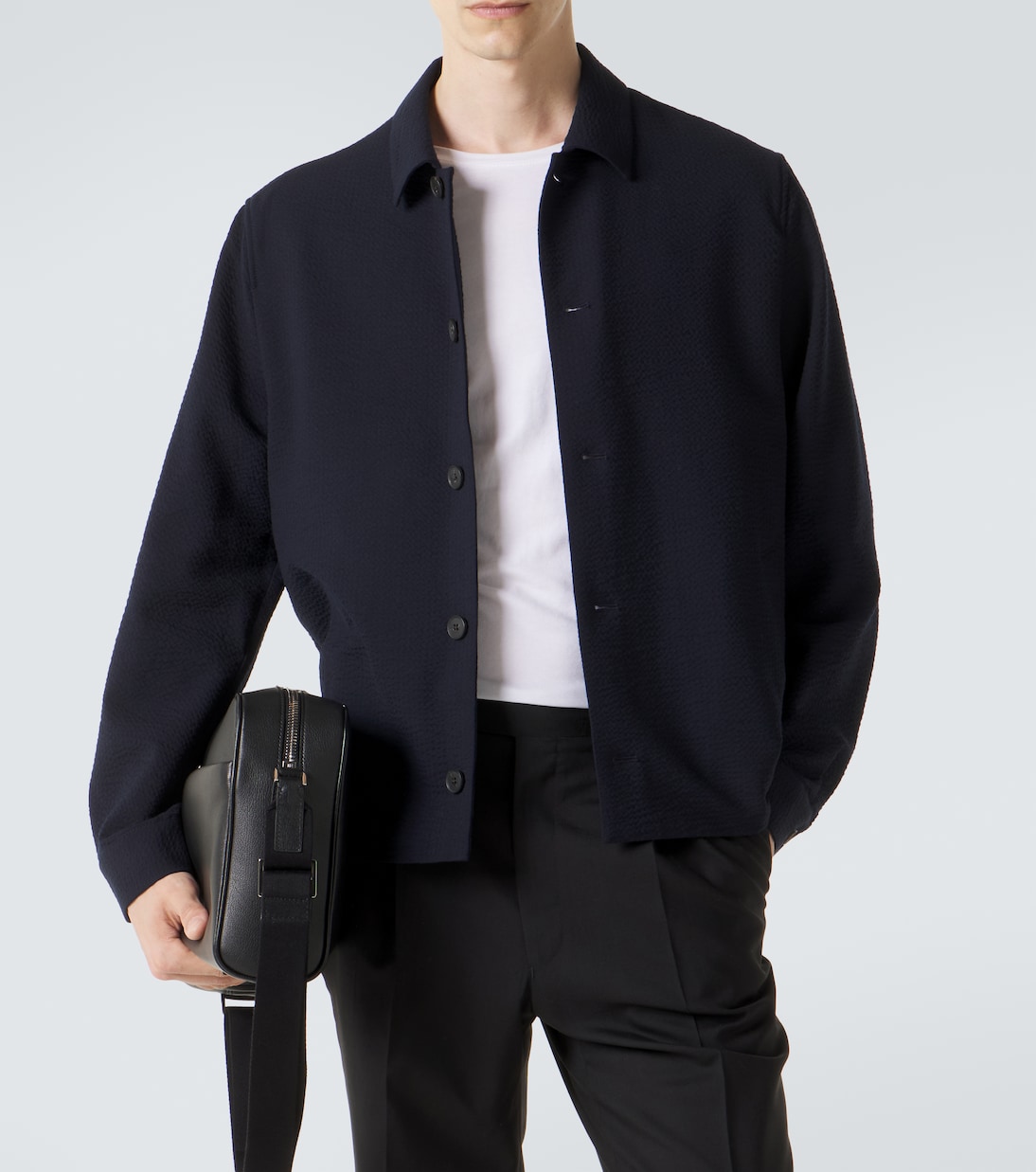 Wool-blend jacket | Sunspel