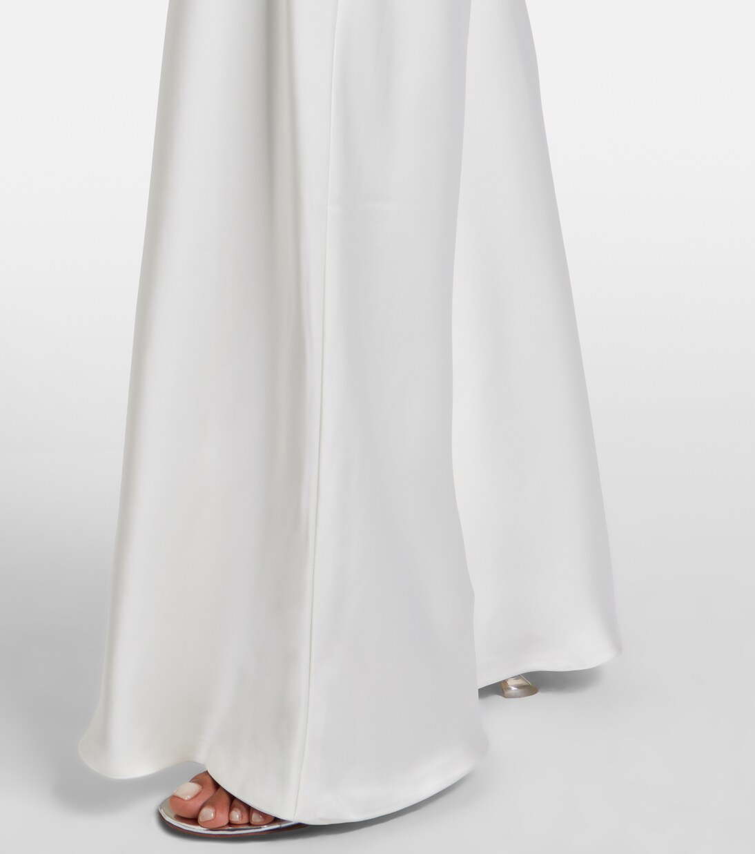 Satin wide-leg pants | Norma Kamali