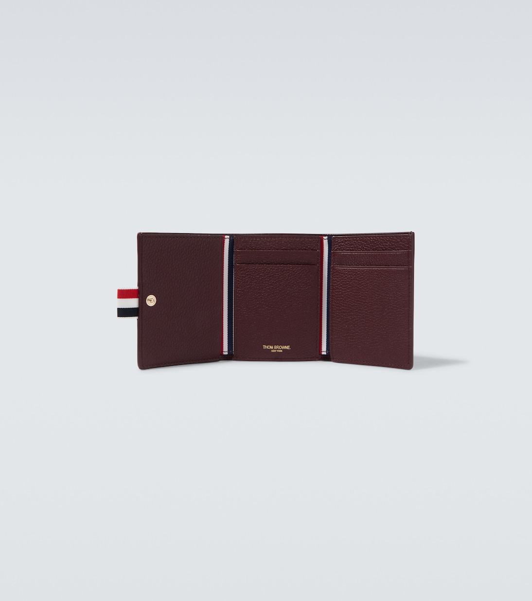RWB Stripe leather wallet | Thom Browne