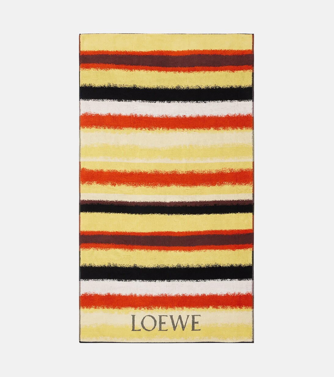 Paula's Ibiza striped cotton terry towel | Loewe