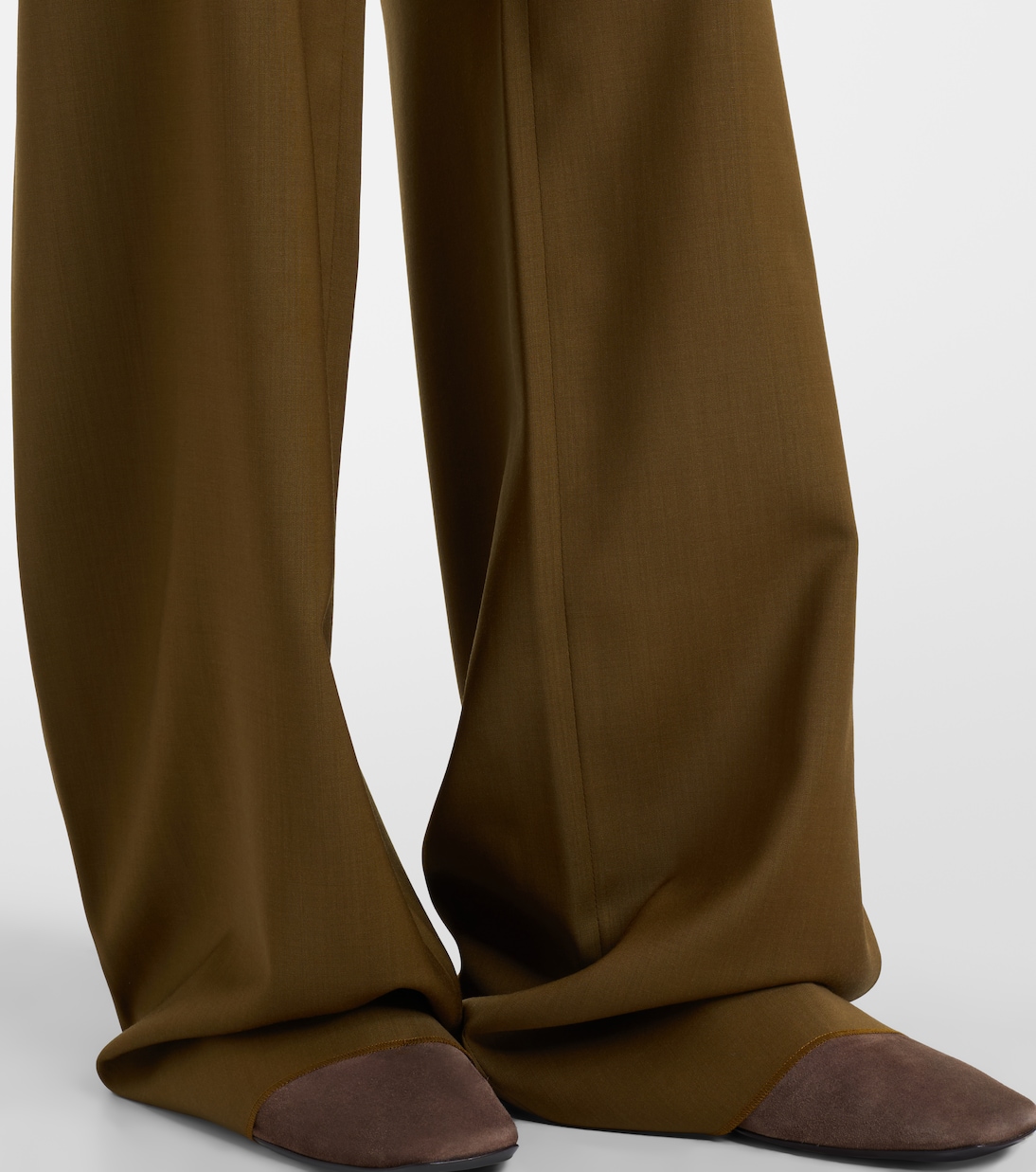 Pantalon ample en laine | Max Mara