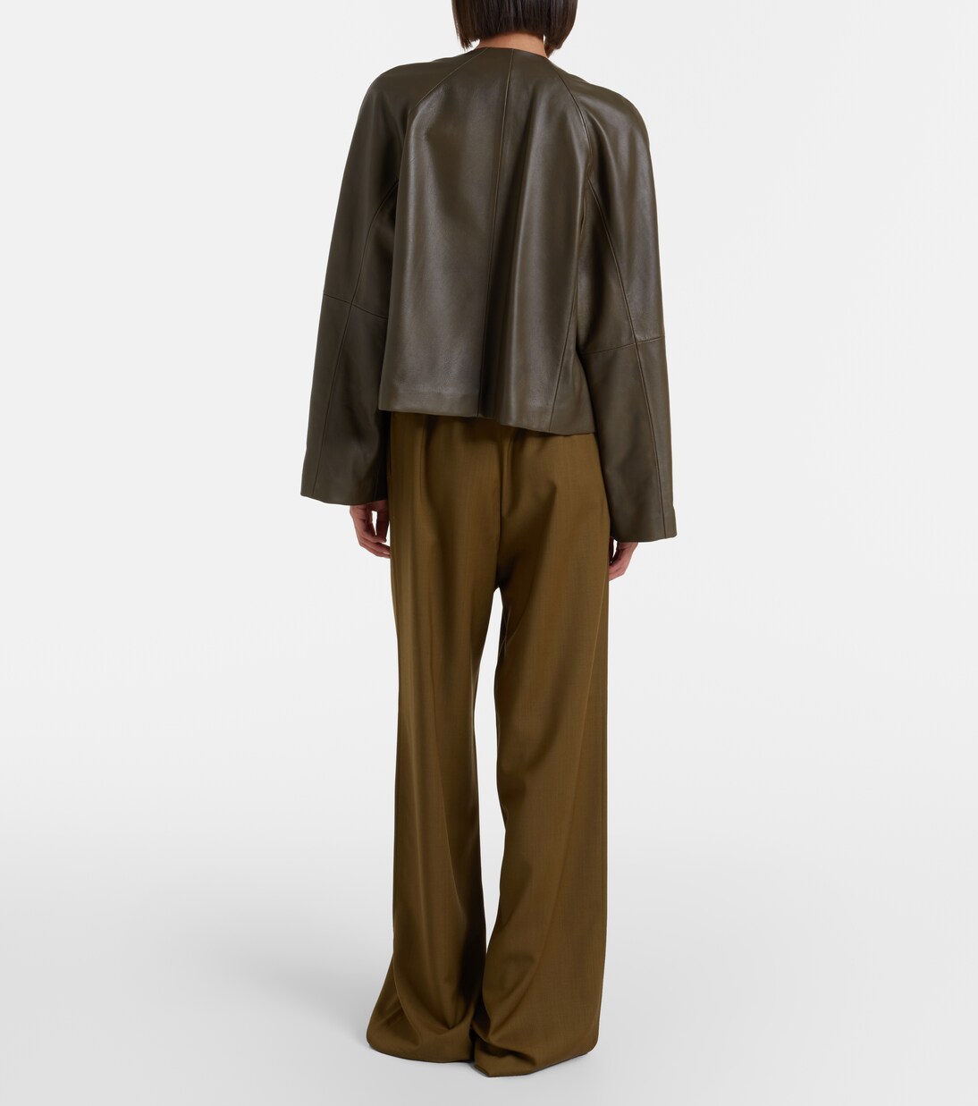 Pantalon ample en laine | Max Mara