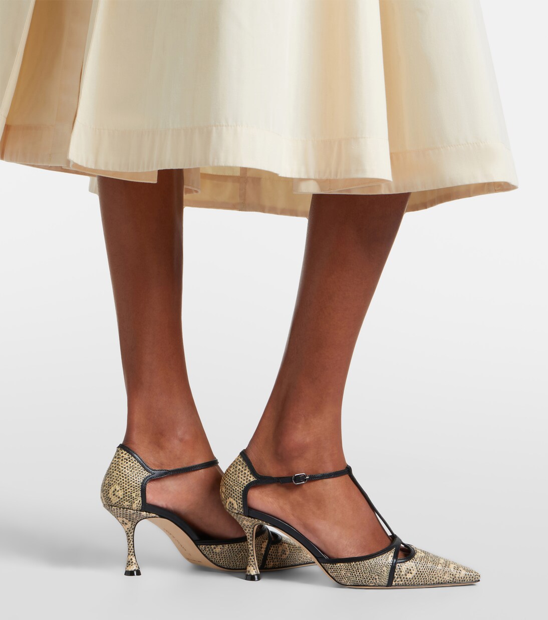 Pumps Gish aus Leder | Manolo Blahnik