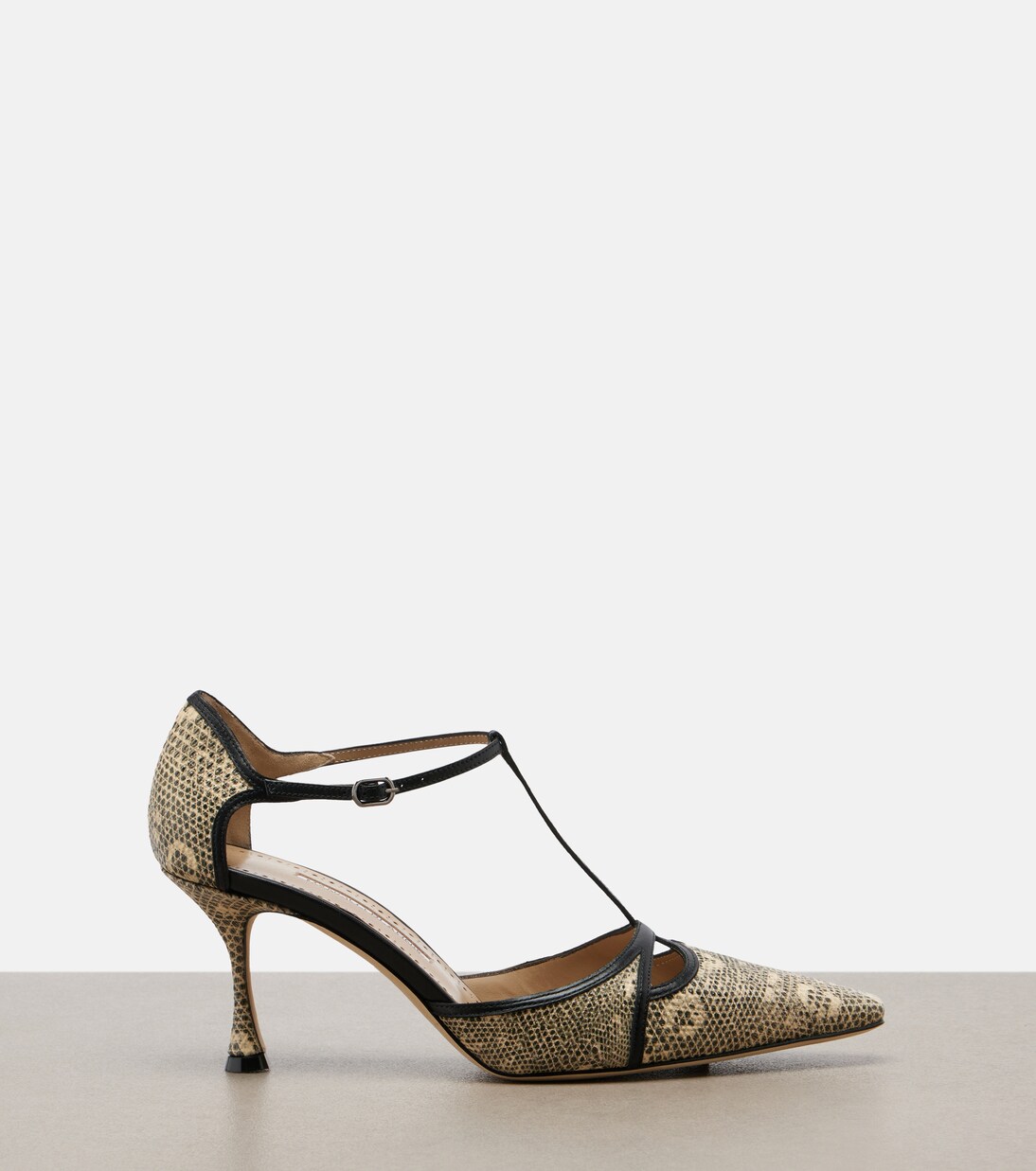Pumps Gish aus Leder | Manolo Blahnik