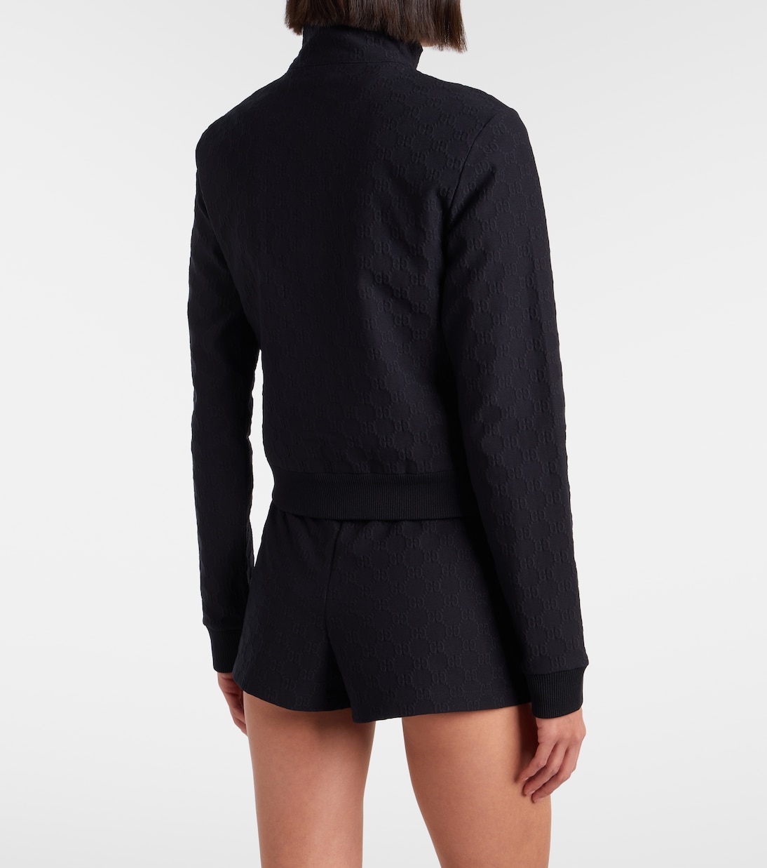 Chaqueta deportiva de jersey de jacquard GG | Gucci