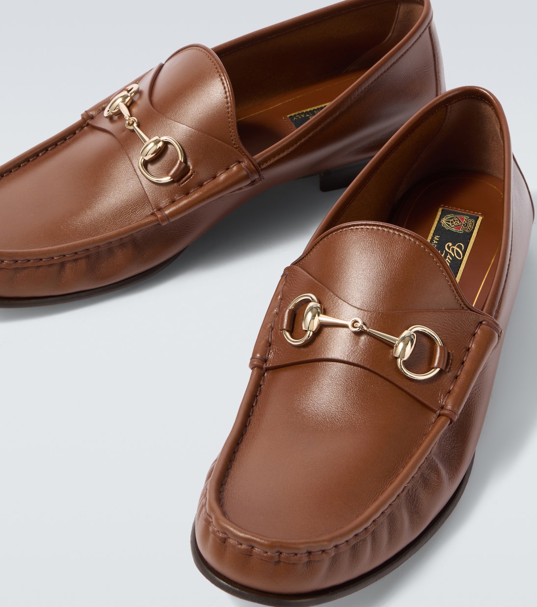Gucci Lugano Horsebit leather loafers | Gucci