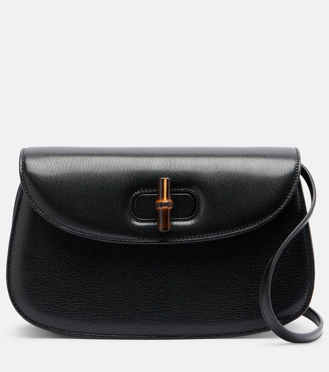 Sac à bandoulière Bamboo Small en cuir | Gucci